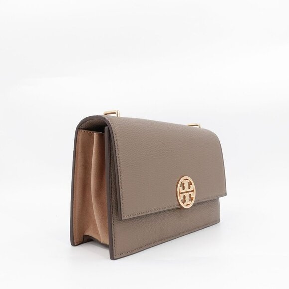 Tory Burch Miller Shoulder Bag Portobello Gray OS - Picture 6 of 16